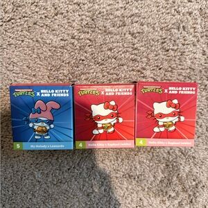 McDonald’s Hello Kitty x TMNT Collectible Figures